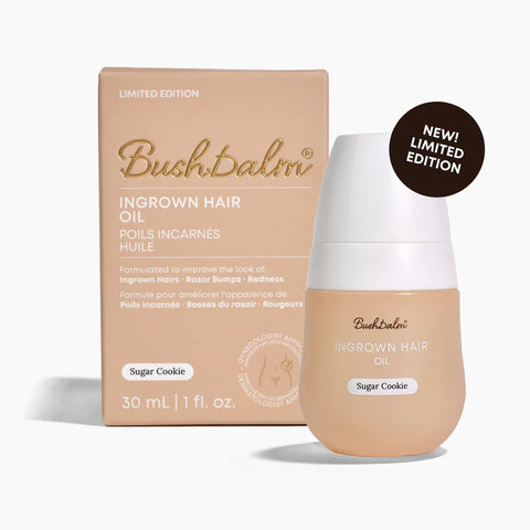 Bushbalm Sugar Cookie Ingrown Hair Oil $25.20 reg $36 plus HST