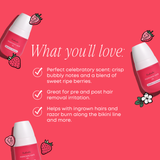Bushbalm Strawberry Champagne Ingrown Hair Oil $25.20 reg $36 plus HST- very limited supply