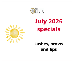 July 2026 Specials- Treat those lashes, brows and lips!