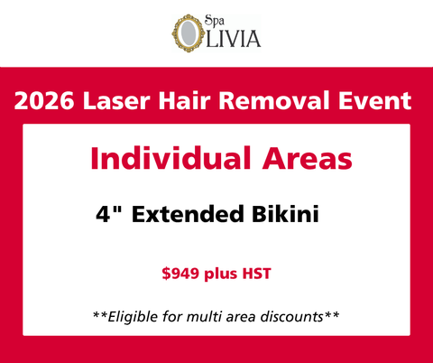 Laser Event 2026: Individual area for Extended 4" Bikini