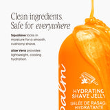 Bushbalm Hydrating Shave Jelly - Vanilla Tangerine (Formerly Sweet Escape)
