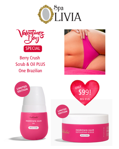 Valentine's Day Special - Bushbalm Berry Crush Scrub & Oil + 1 Brazilian