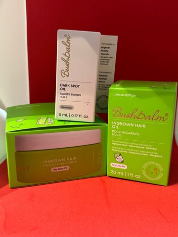 2025 Gift Ideas  - Bushbalm Key Lime Pie Scrub  and oil $49 reg $78 plus HST