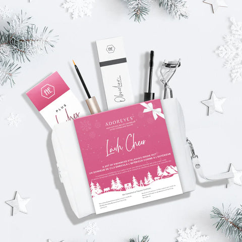 2025 Holiday Gift ideas: AdorEyes Lash Cheer Holiday Kit $89 reg $160 plus HST