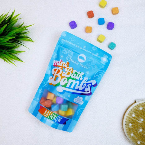 Happy Hippo Mini Bath Bombs Rainbow